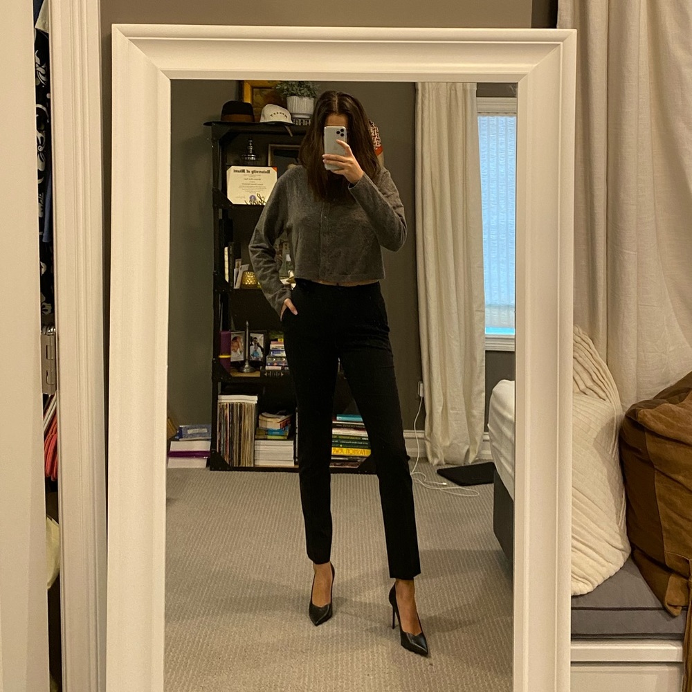 Babaton Black Skinny Trousers